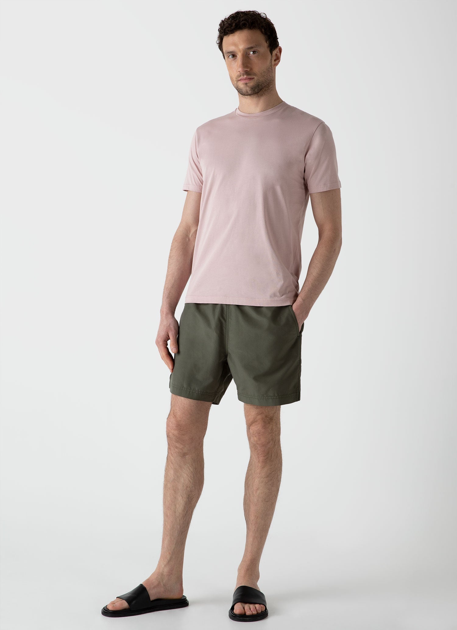 Drawstring Swim Shorts - 2