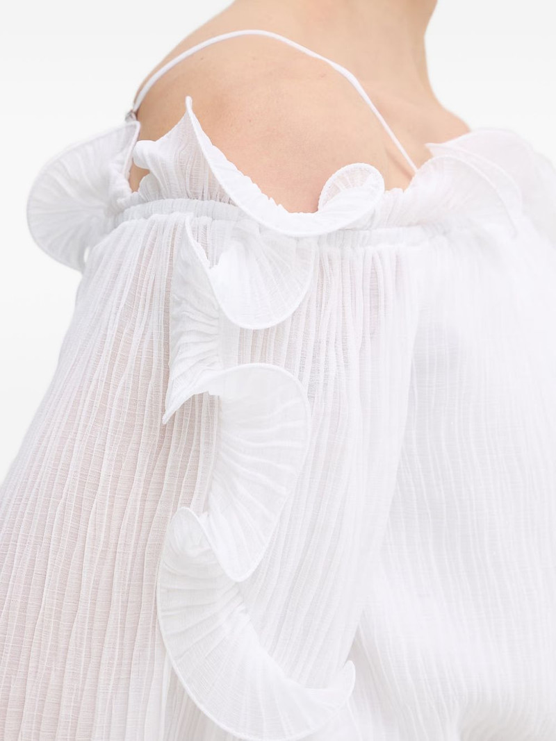 ruffled-trim top 5