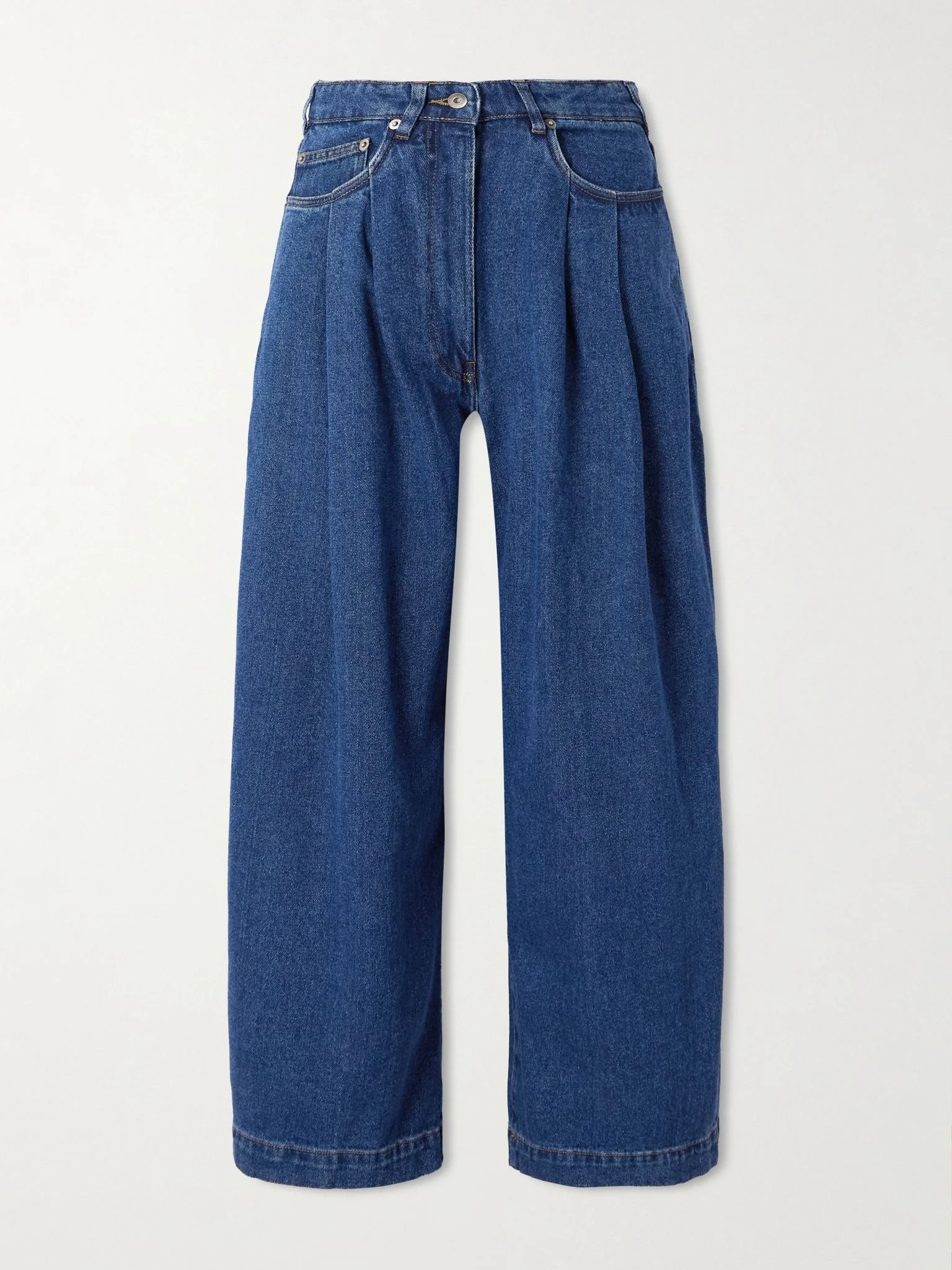 Ivy high-rise wide-leg jeans Blue - 1