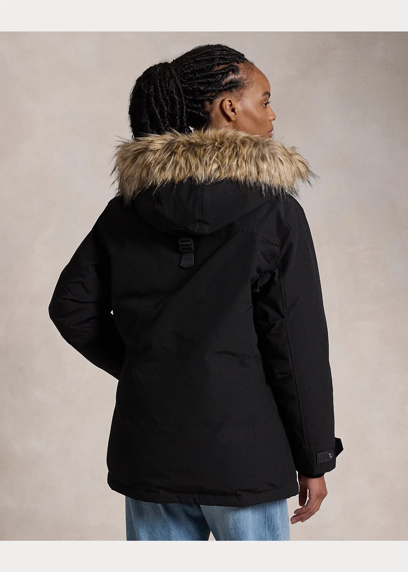 Faux-Fur-Trim Down Parka 4