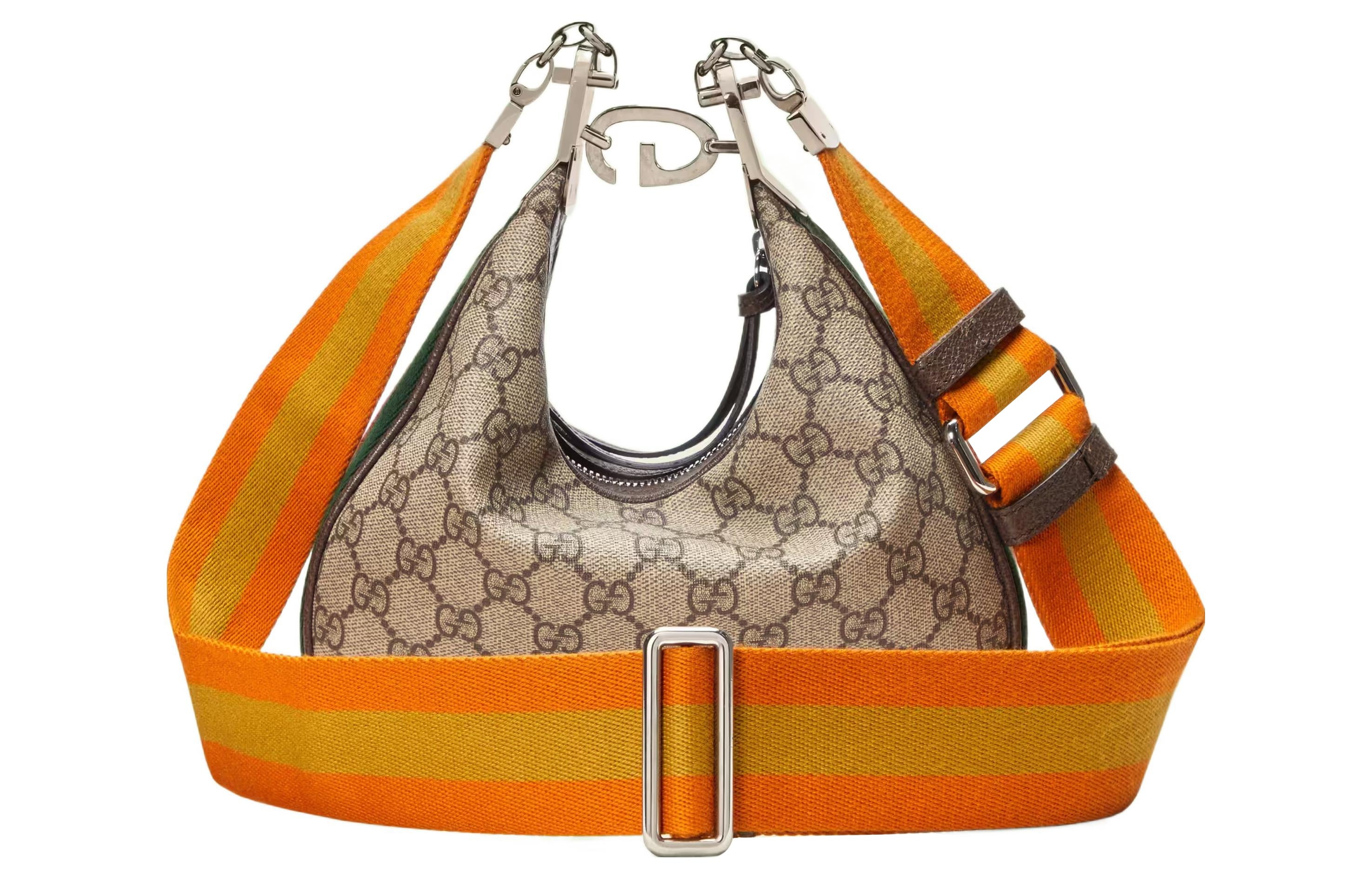 (WMNS) Gucci Attache Small Shoulder Bag 'Beige Yellow' 699409-96GRN-4091 - 3