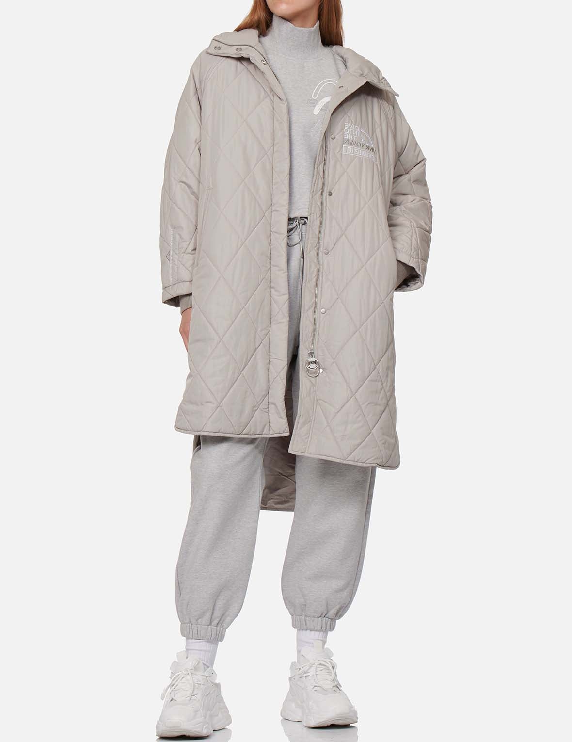 Seagull Appliqué Quilted Coat - 6