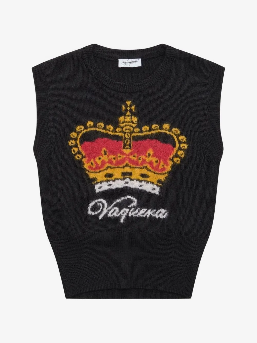 Crown knit vest - 1