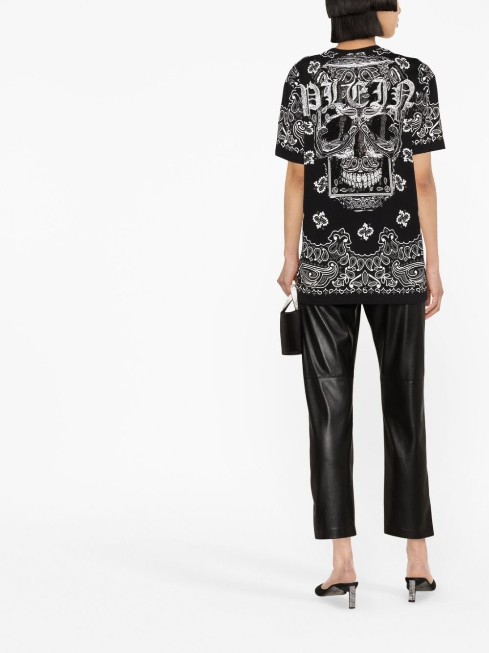 paisley-print short -sleeve T-shirt - 2