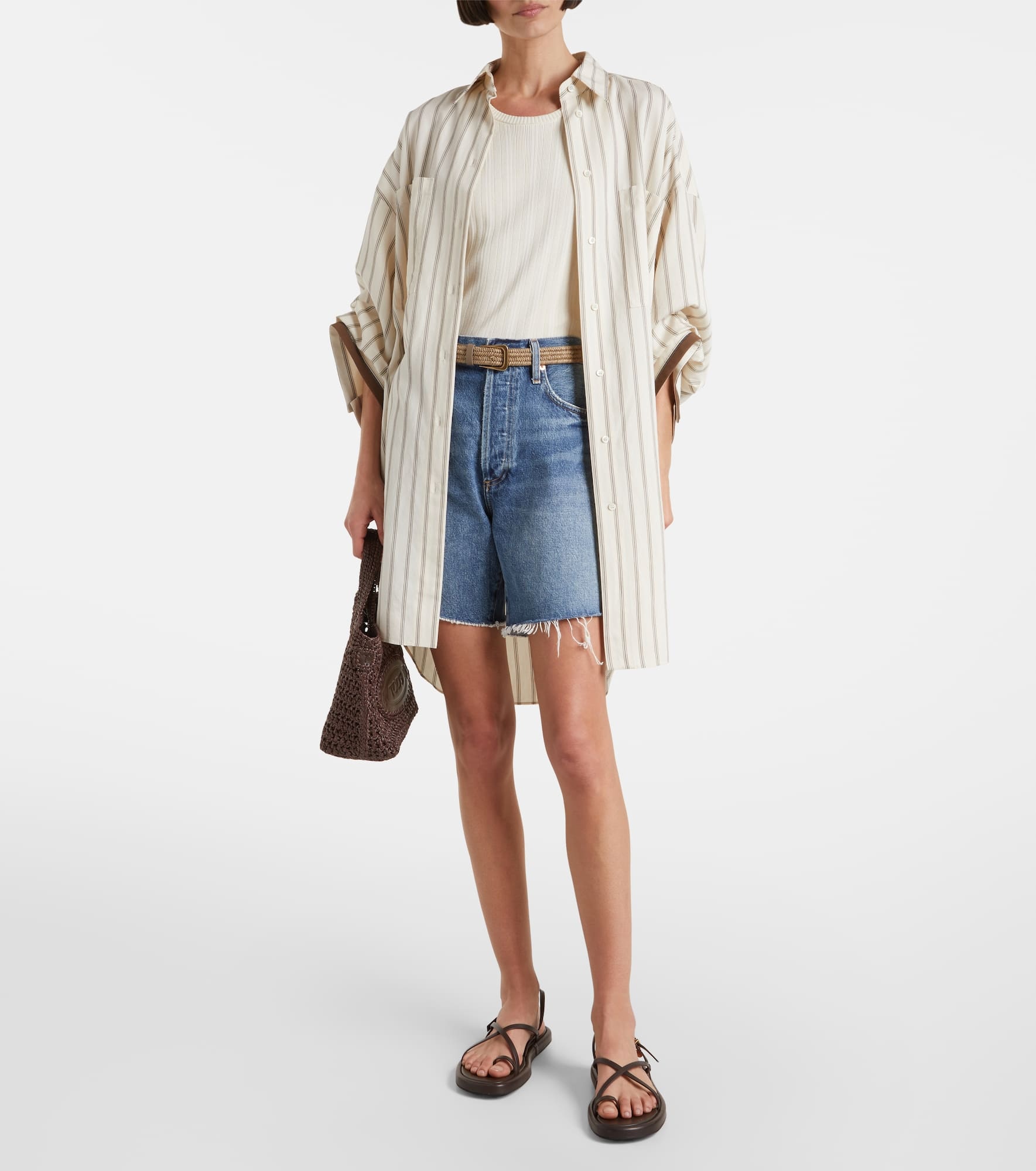 Marlow Long denim shorts - 2