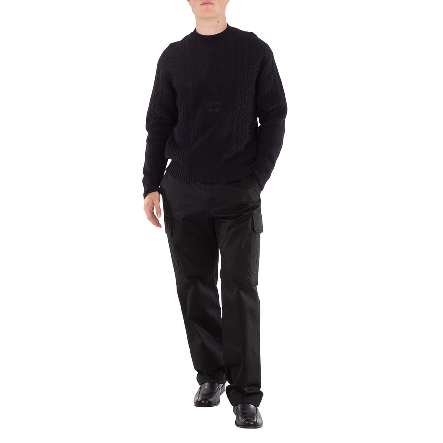 Versace Cotton Gabardine Informal Cargo Pants - 4