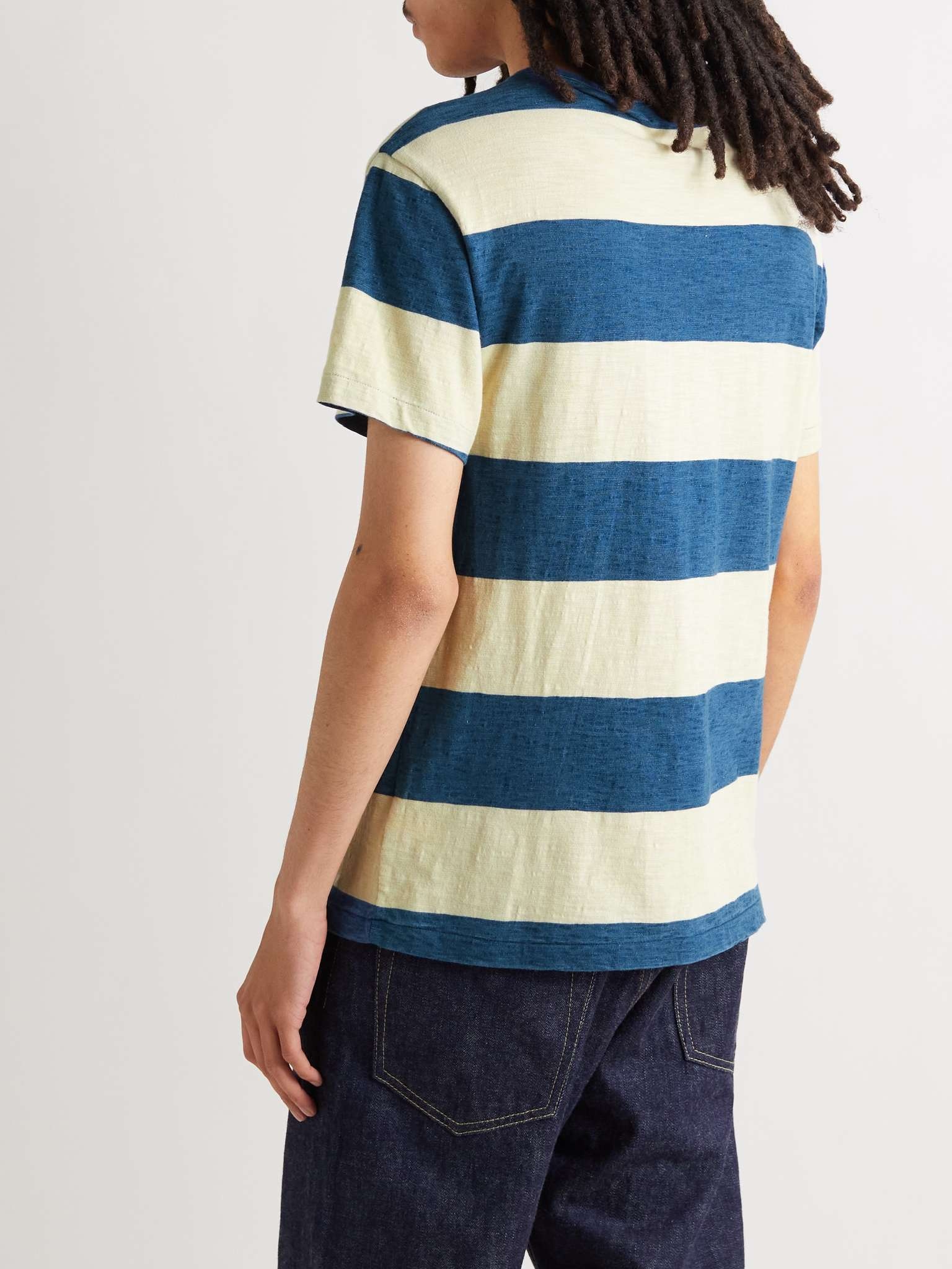 Striped Cotton T-Shirt - 4