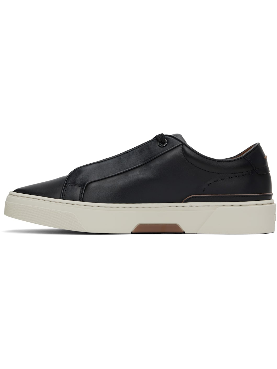 Navy Low-Top Sneakers - 3