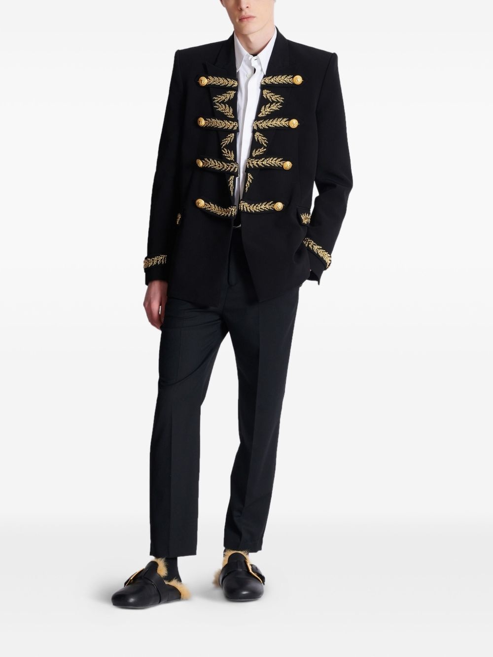 embroidered jacket - 2