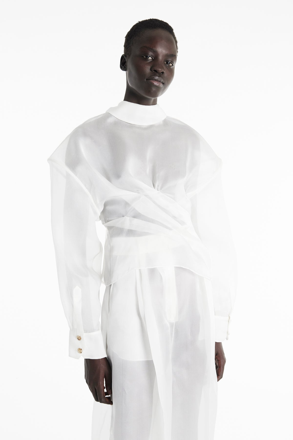 NEW TWISTED SHIRT WHITE - 7