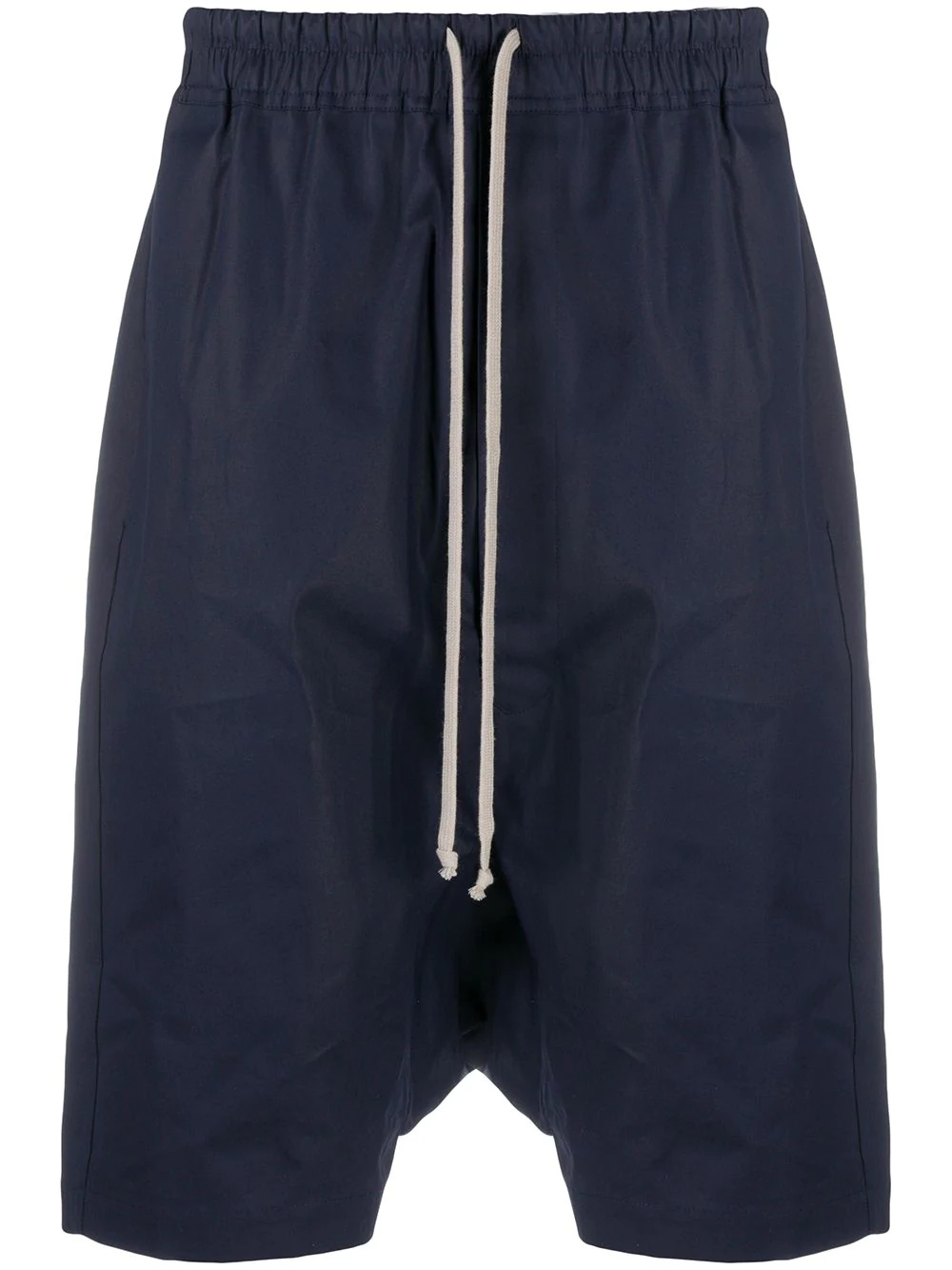 drop-crotch drawstring shorts  - 1