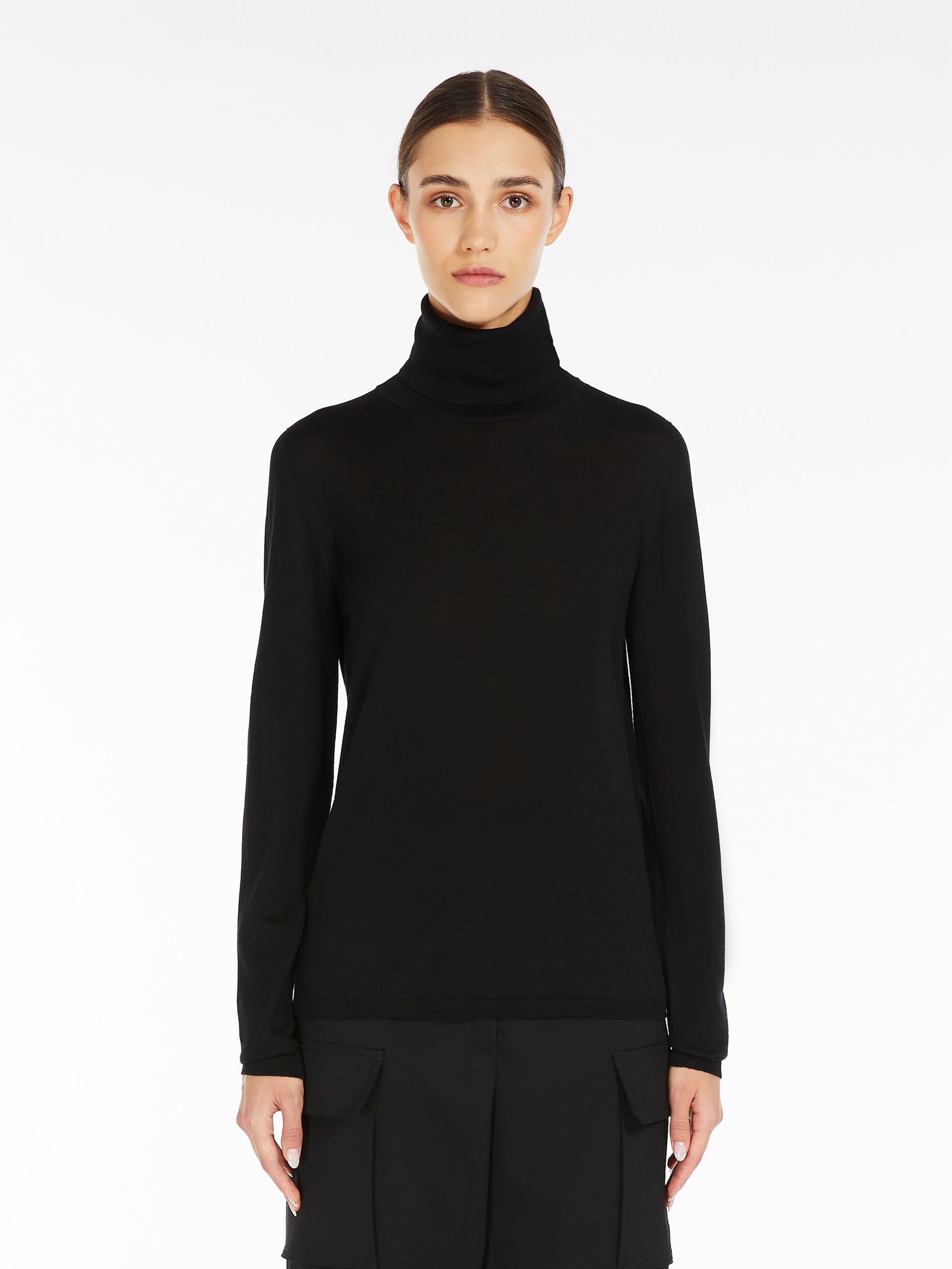 SALUTO Lightweight wool turtleneck - 3