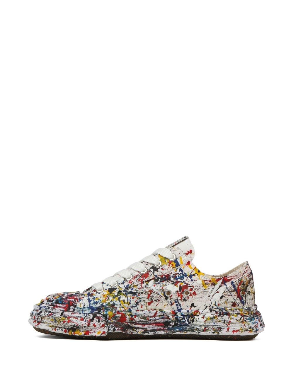 Peterson paint-splattered sneakers - 5