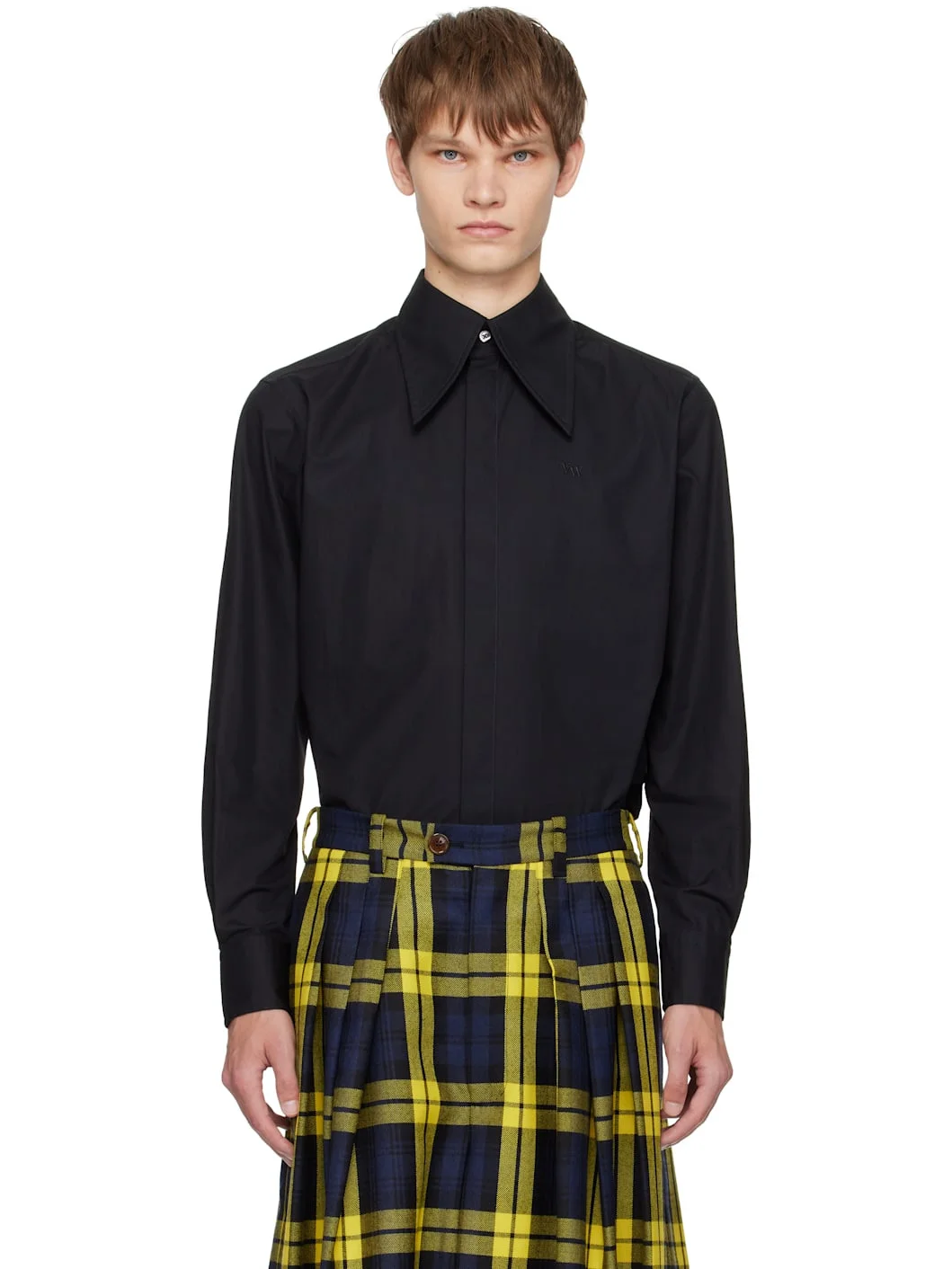 Black Tuxedo Shirt - 1