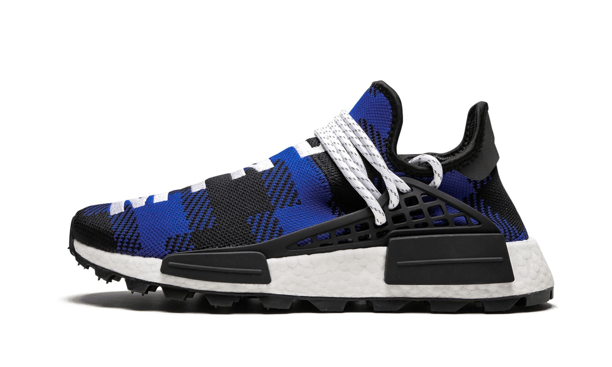 NMD Hu "BBC x Pharrell - Plaid Pack - Blue" - 1