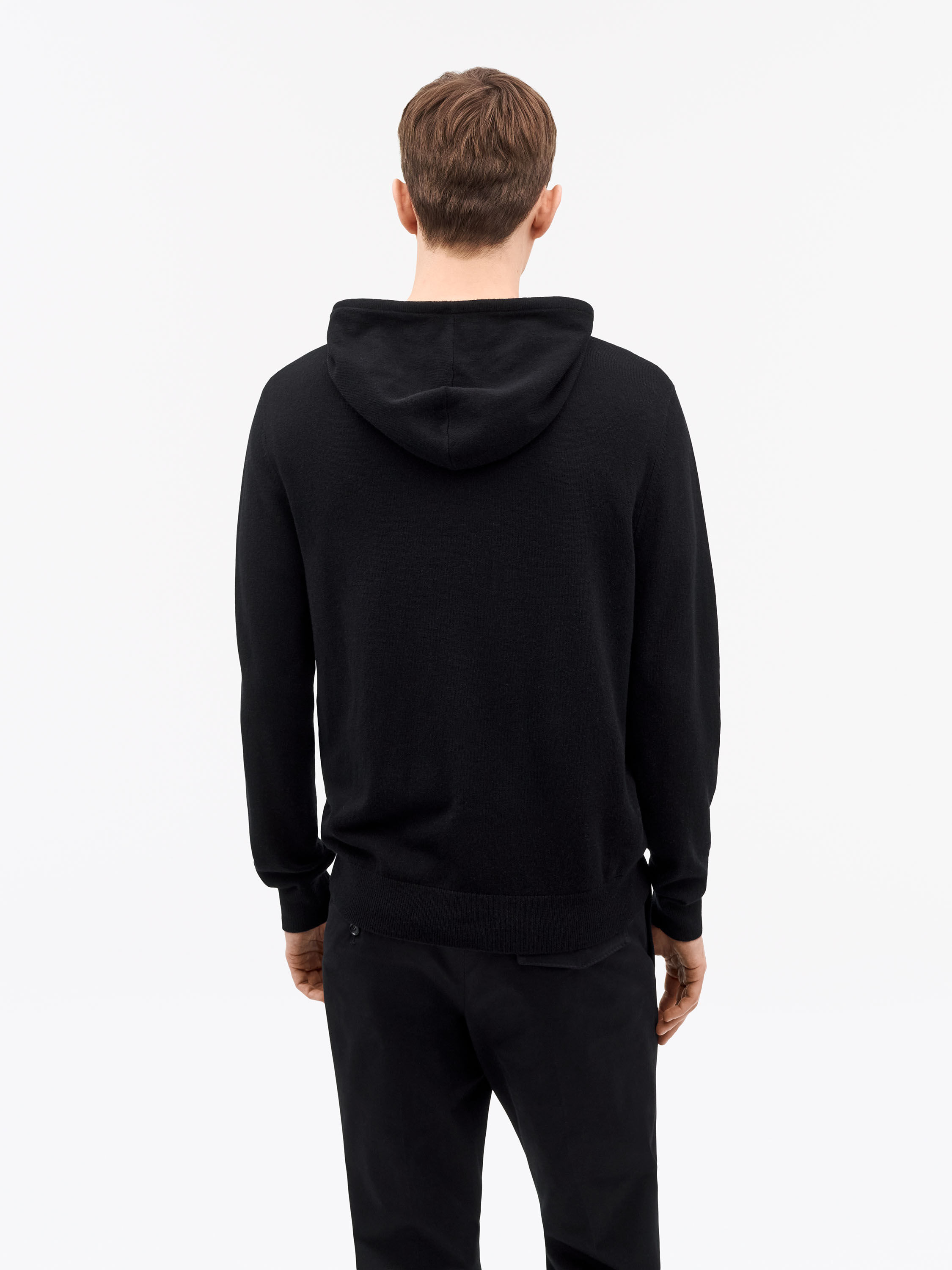 Barker Merino Cashmere Hoodie - 3
