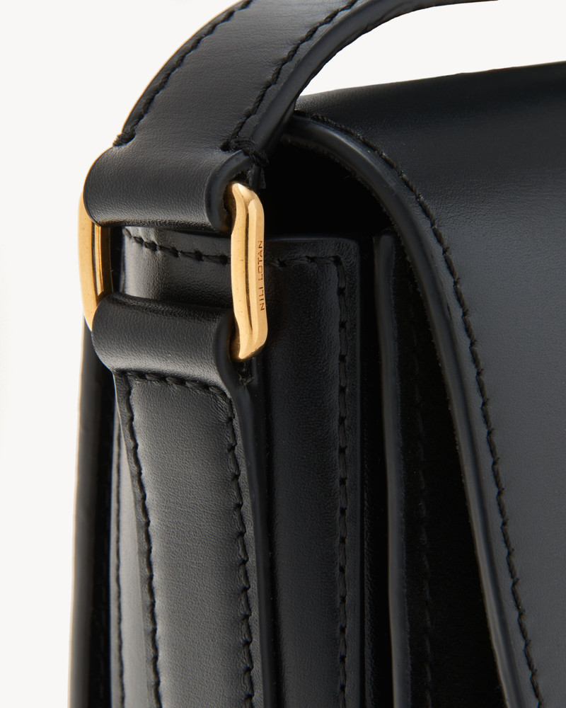 LE ELLIE CALF SUEDE SADDLE BAG 5