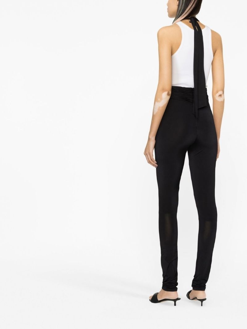 Ruby halterneck-strap trousers - 3