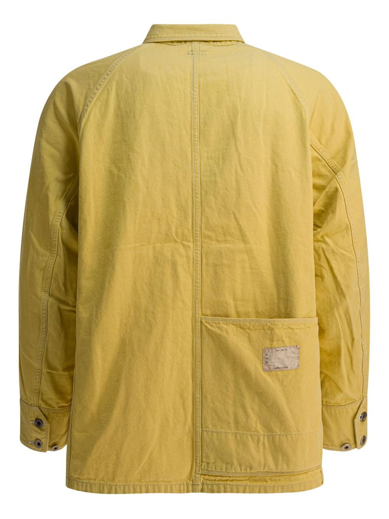 Kapital raglan-sleeve pocket shirt jacket outlook