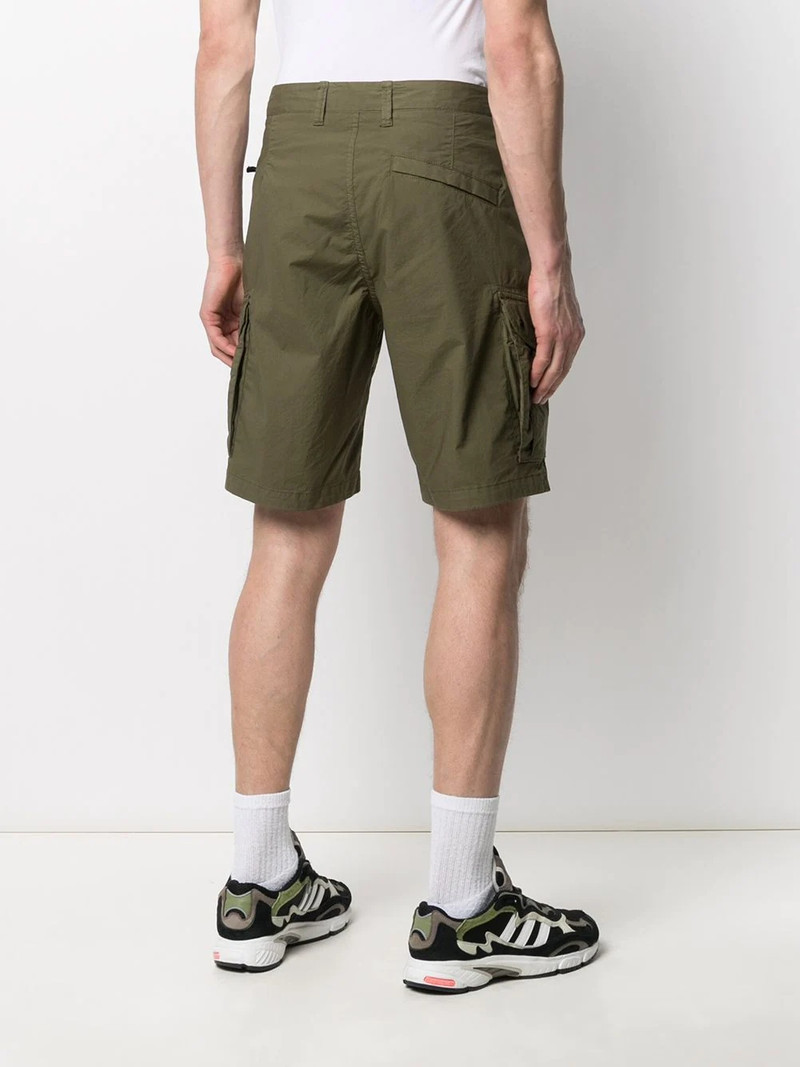 stretch-cotton cargo shorts 4