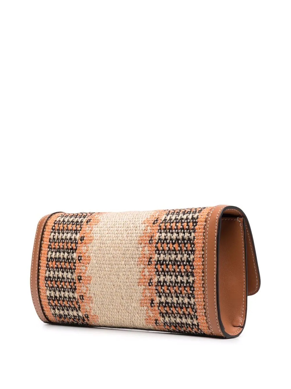 patterned-jacquard crossbody bag - 3