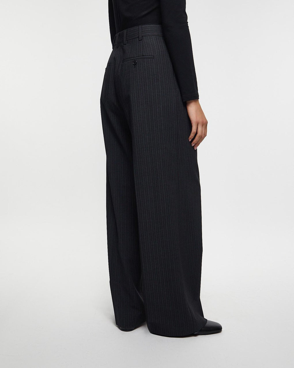 Trousers Darcey Pinstripe Anthracite - 4