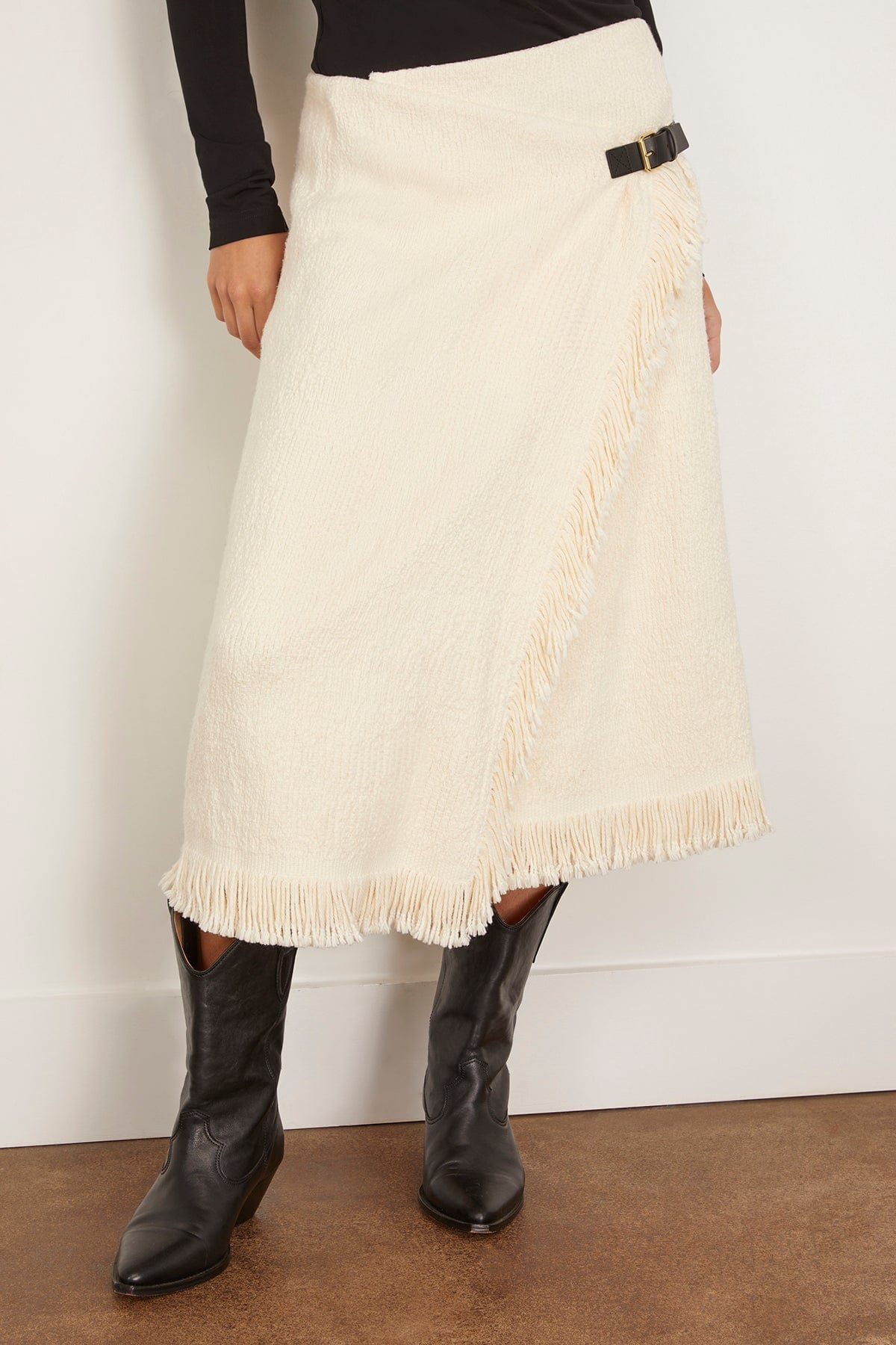Galla Skirt in Ecru - 3