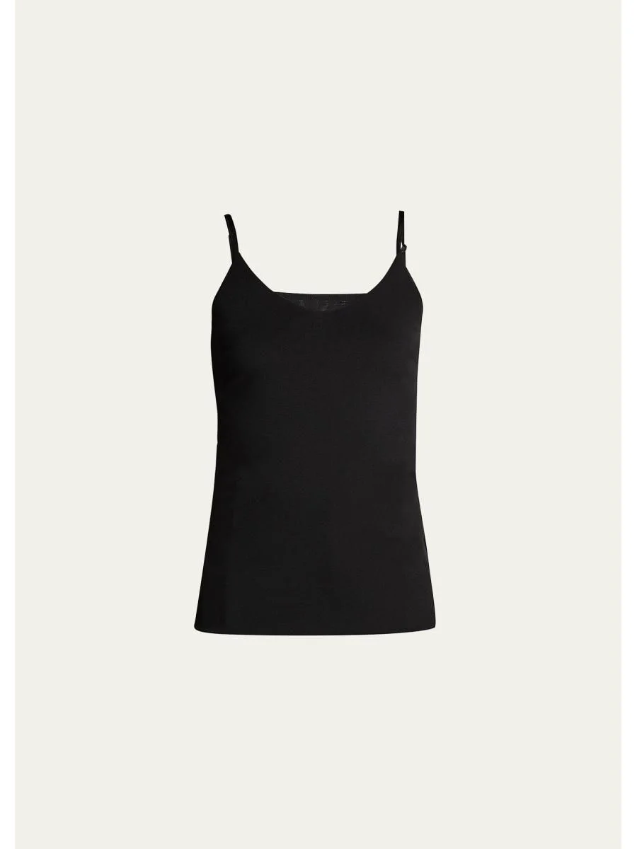 Mesh Jersey V-Neck Tank - 1