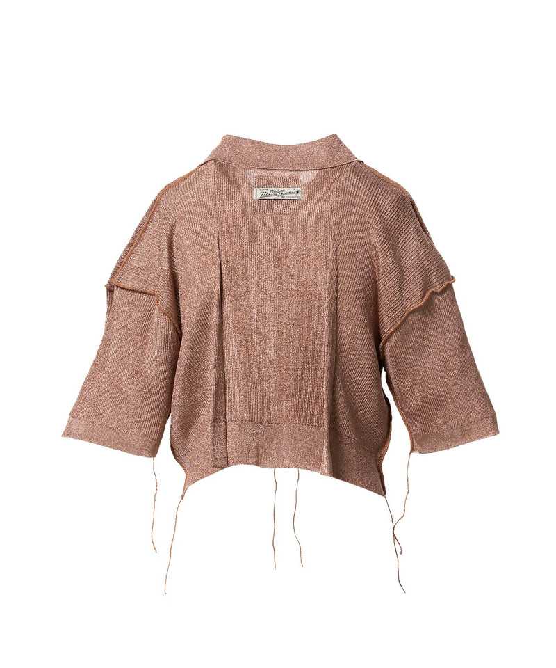 Inside-Out Glitter Knit Cardigan 22