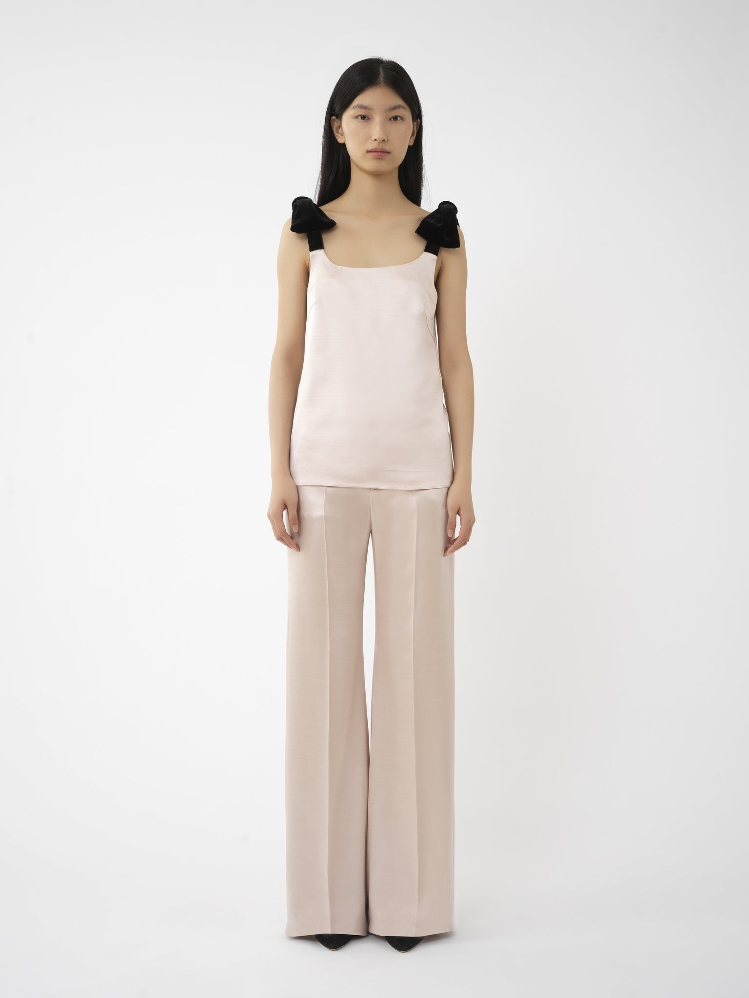 LOW-WAIST FLARE PANTS - 3