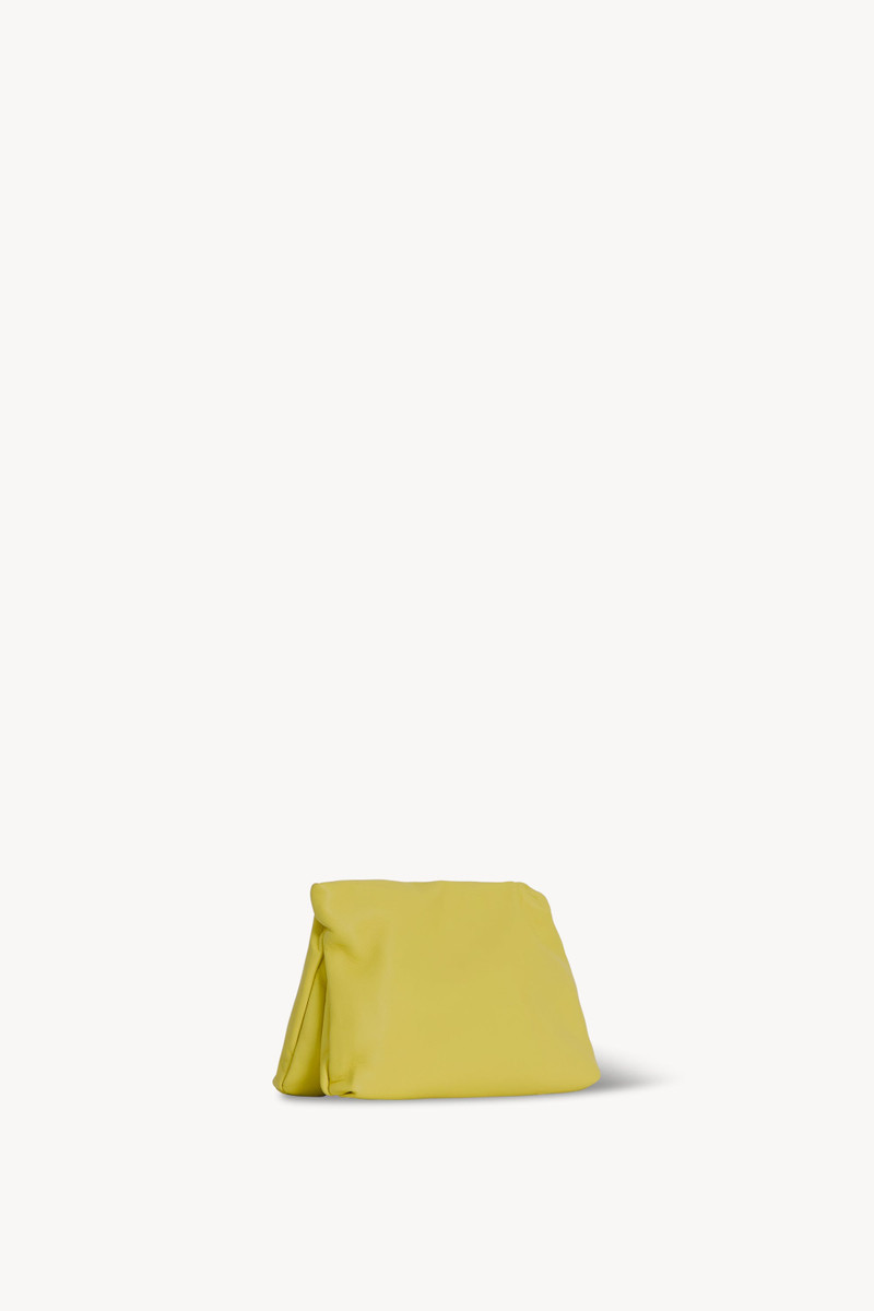 The Row Bourse Clutch Bag in Leather outlook