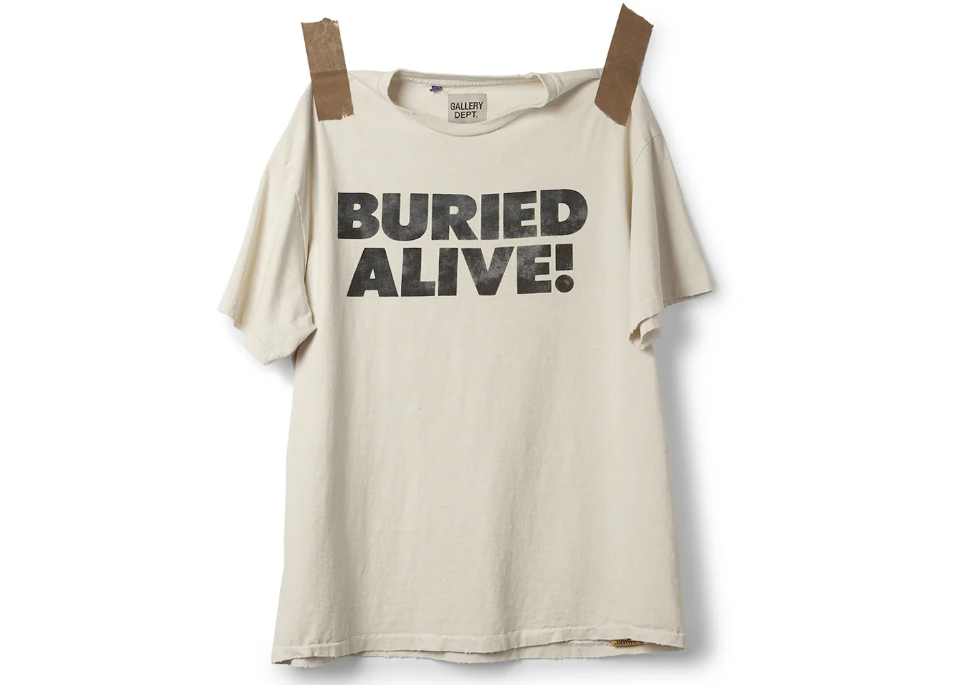 Gallery Dept. Buried Alive Tee Archival White - 1