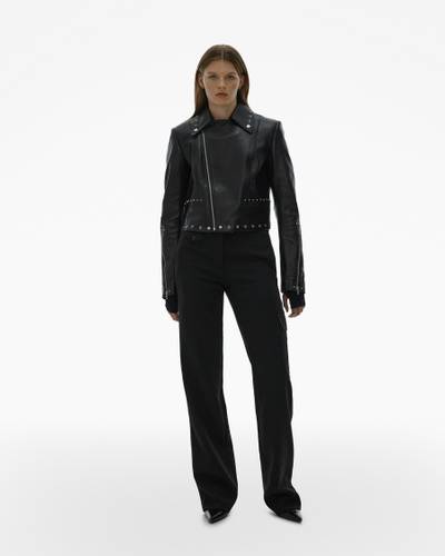 Helmut Lang CROPPED LEATHER JACKET outlook