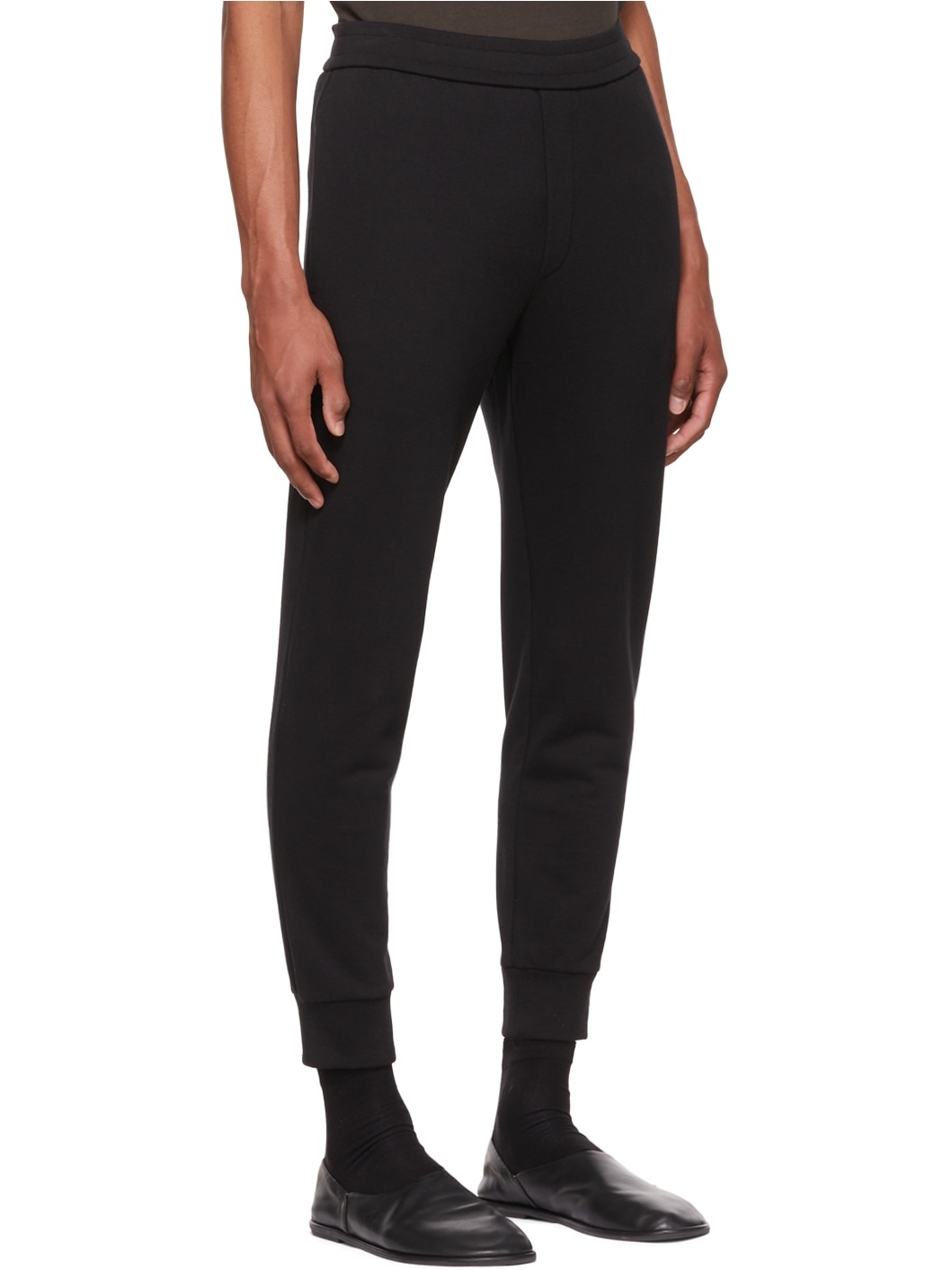 SSENSE Exclusive Black Edgar Lounge Pants - 2
