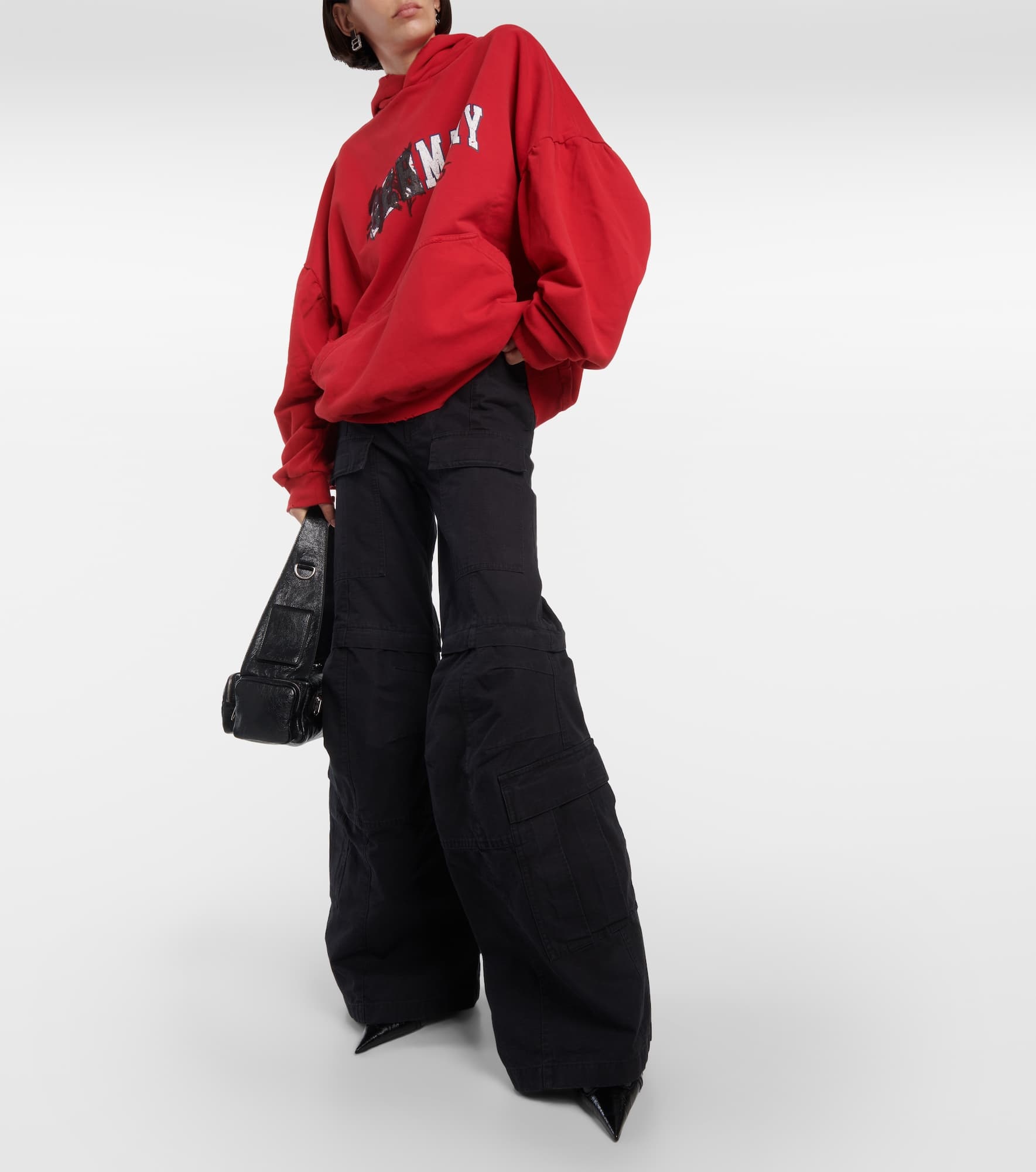 Cotton cargo pants - 2