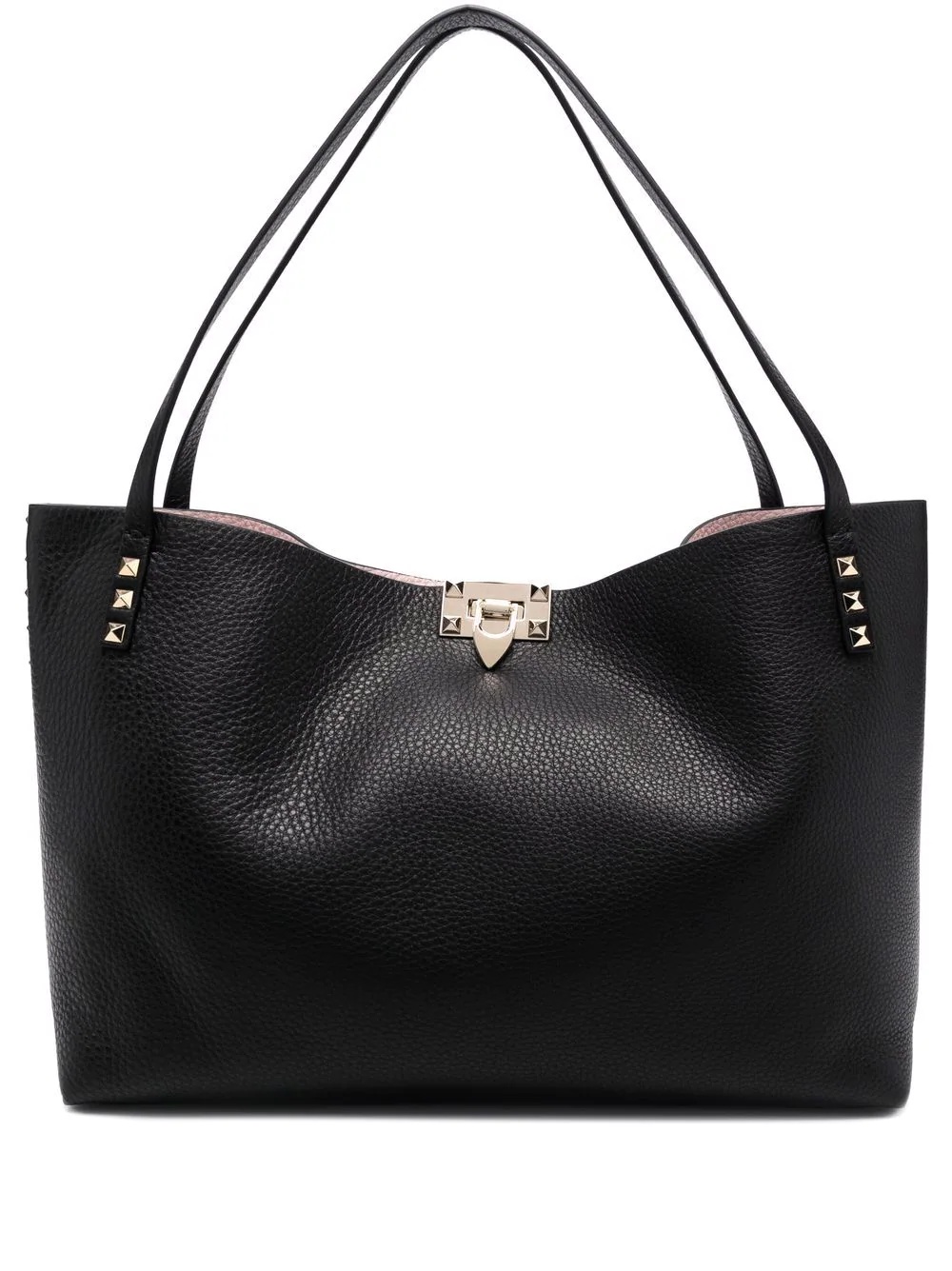 Rockstud-embellishment tote bag - 1