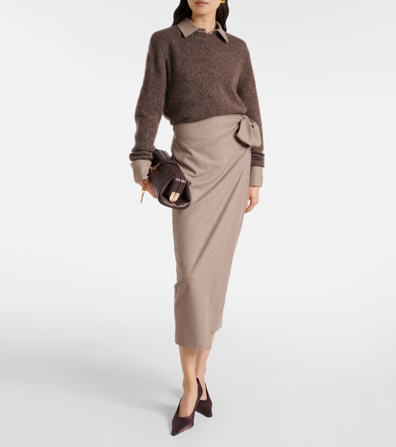 LISA YANG Mira cashmere and silk sweater outlook