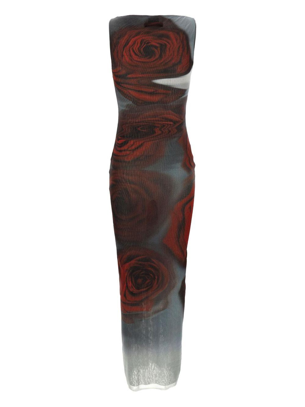 ABITO BLURRY ROSES JEAN PAUL GAULTIER - 2