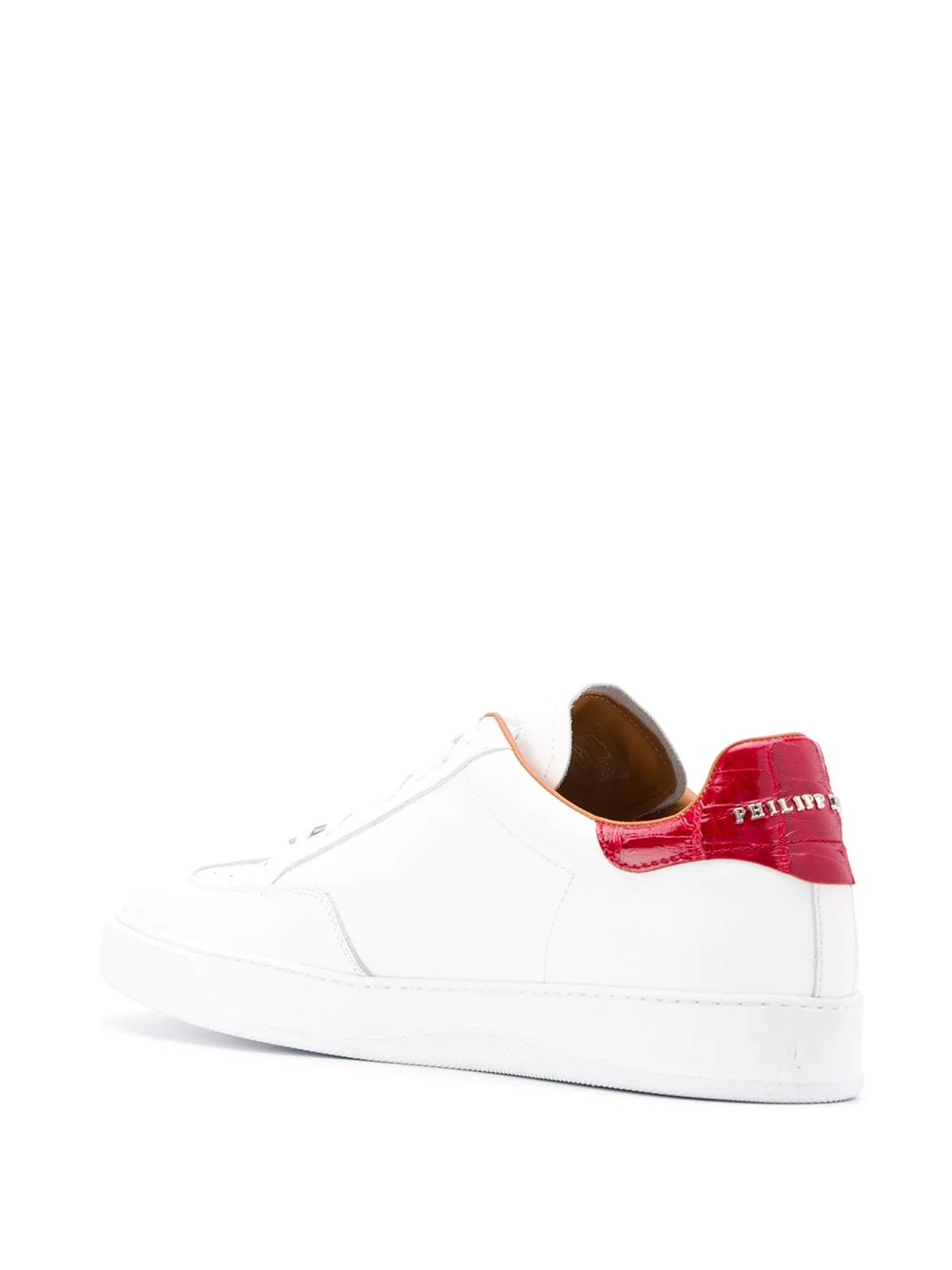 logo low-top sneakers - 3