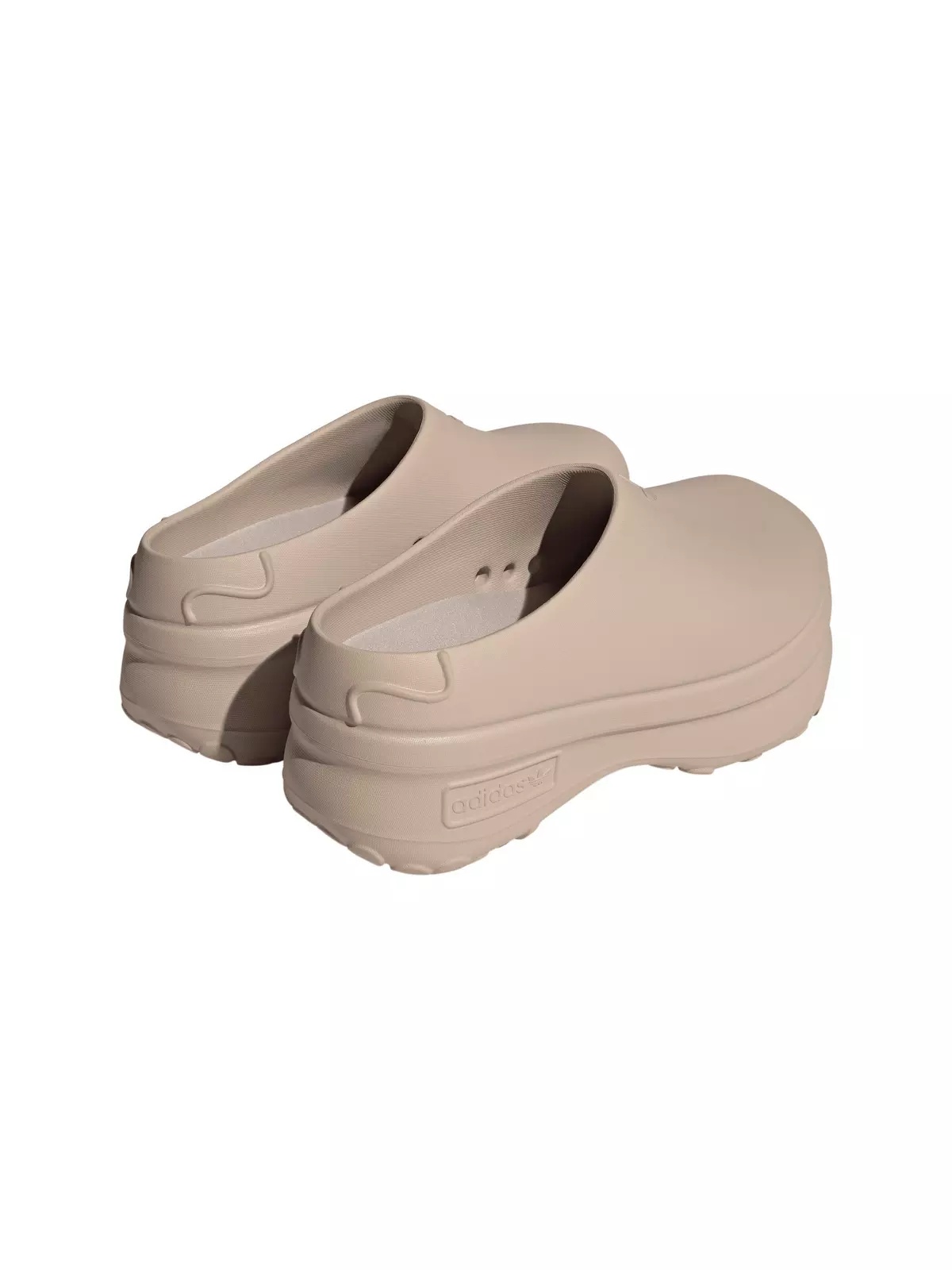 Originals Adifom Stan Smith Mule "Wonder Taupe/Wonder Taupe/Core Black" Women's Shoe - 4