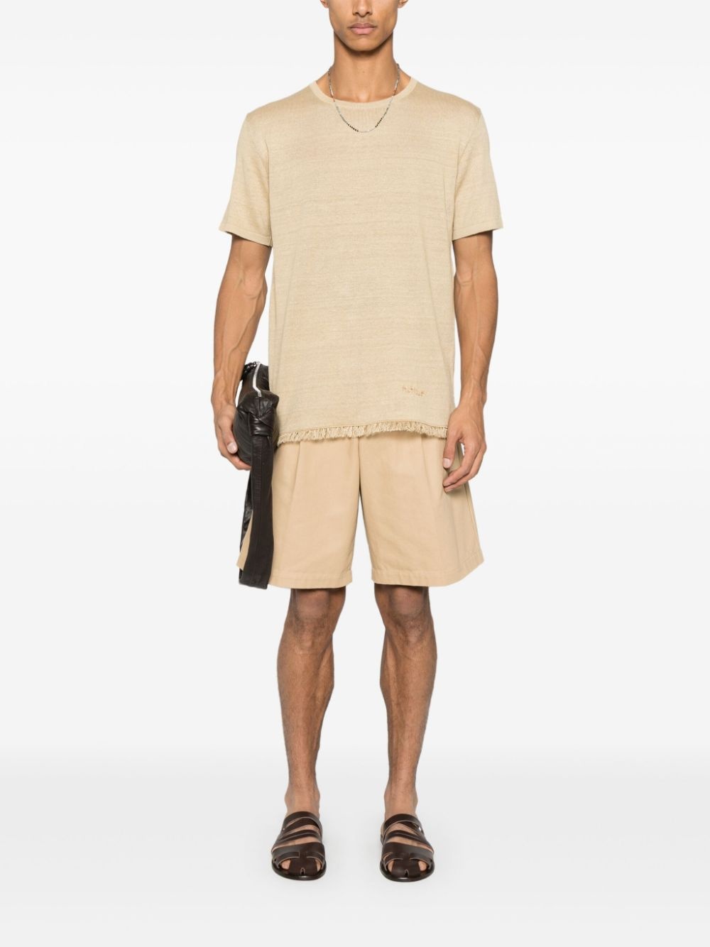 linen T-shirt - 2