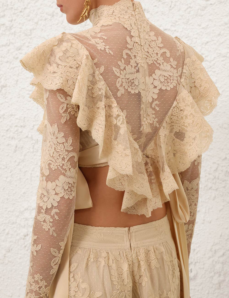 LUNA LACE LONG SLEEVED BODICE 5