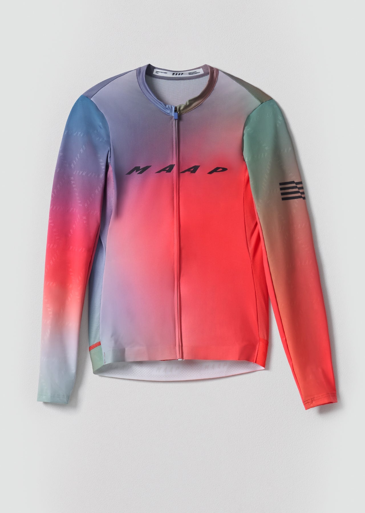 Women's Blurred Out Pro Hex LS Jersey 2.0 - 1