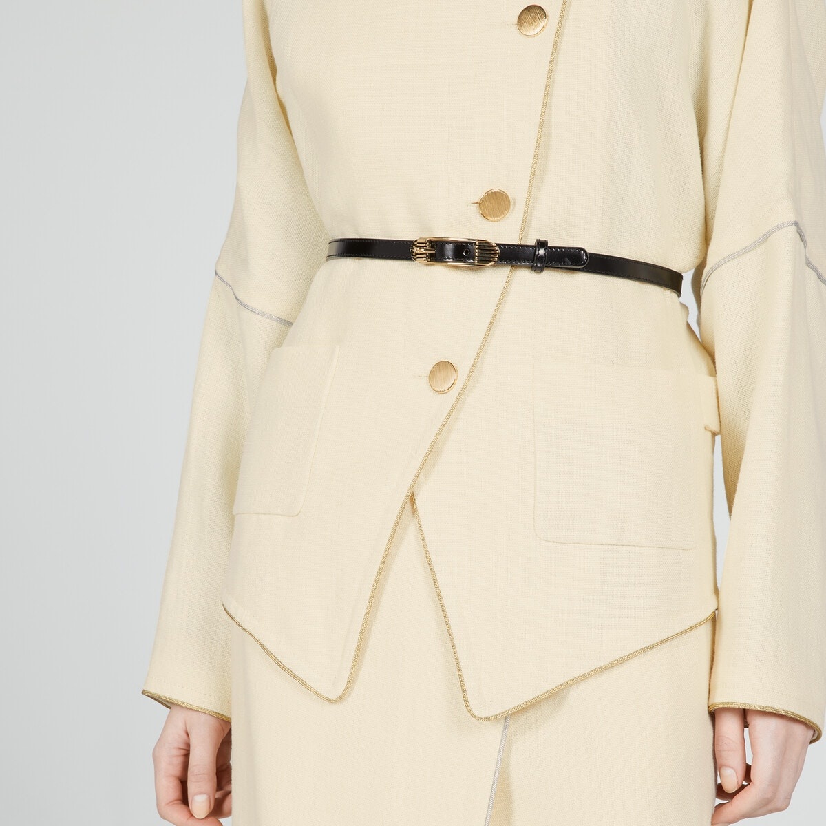 Linen canvas jacket - 4