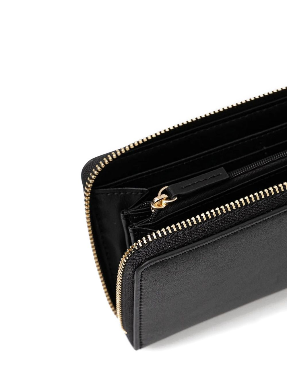 zip-around leather wallet - 3