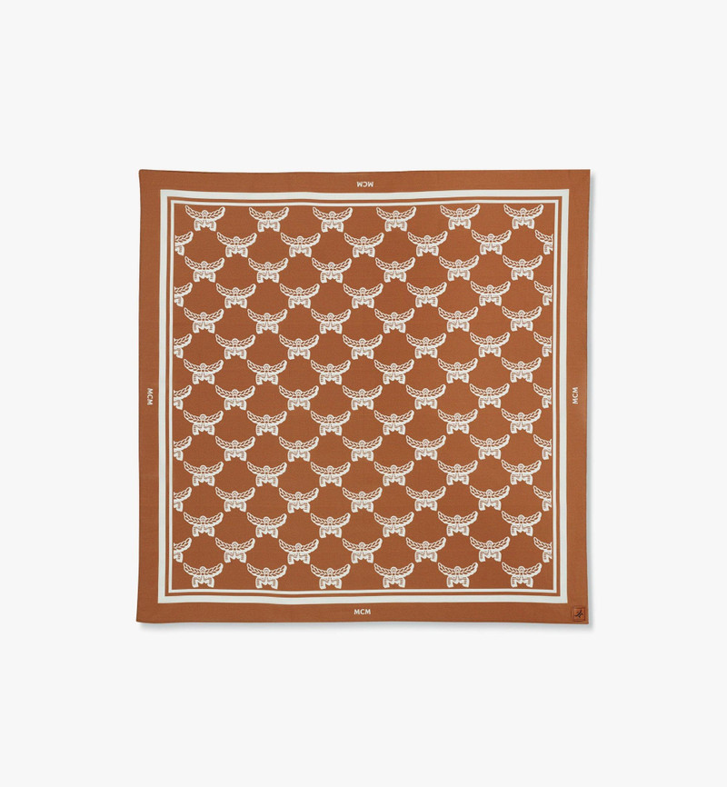 Lauretos Monogram Bandana Scarf 1