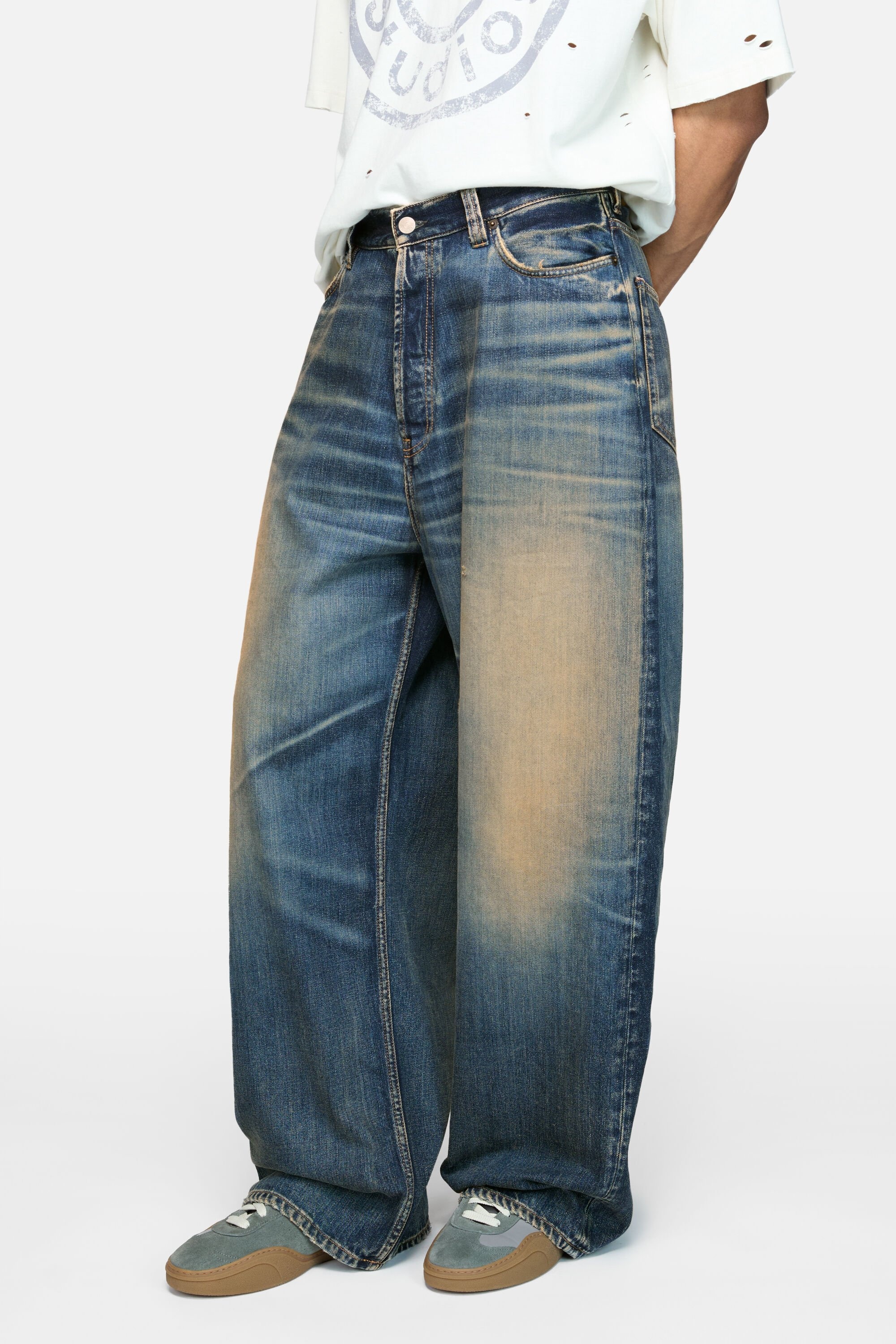 Super baggy fit jeans - 2023 - Dark Blue - 4
