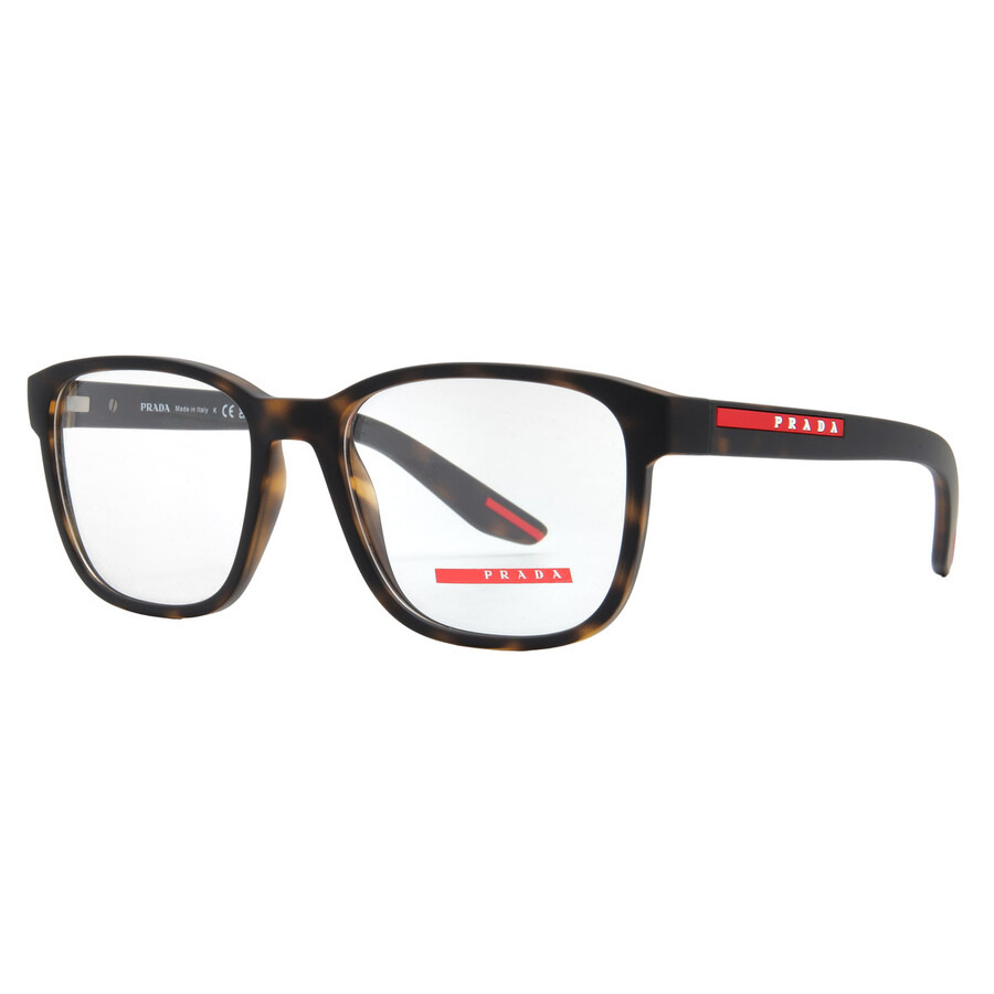 Prada Linea Rossa Demo Square Men's Eyeglasses PS 06PV 5811O1 55 - 2