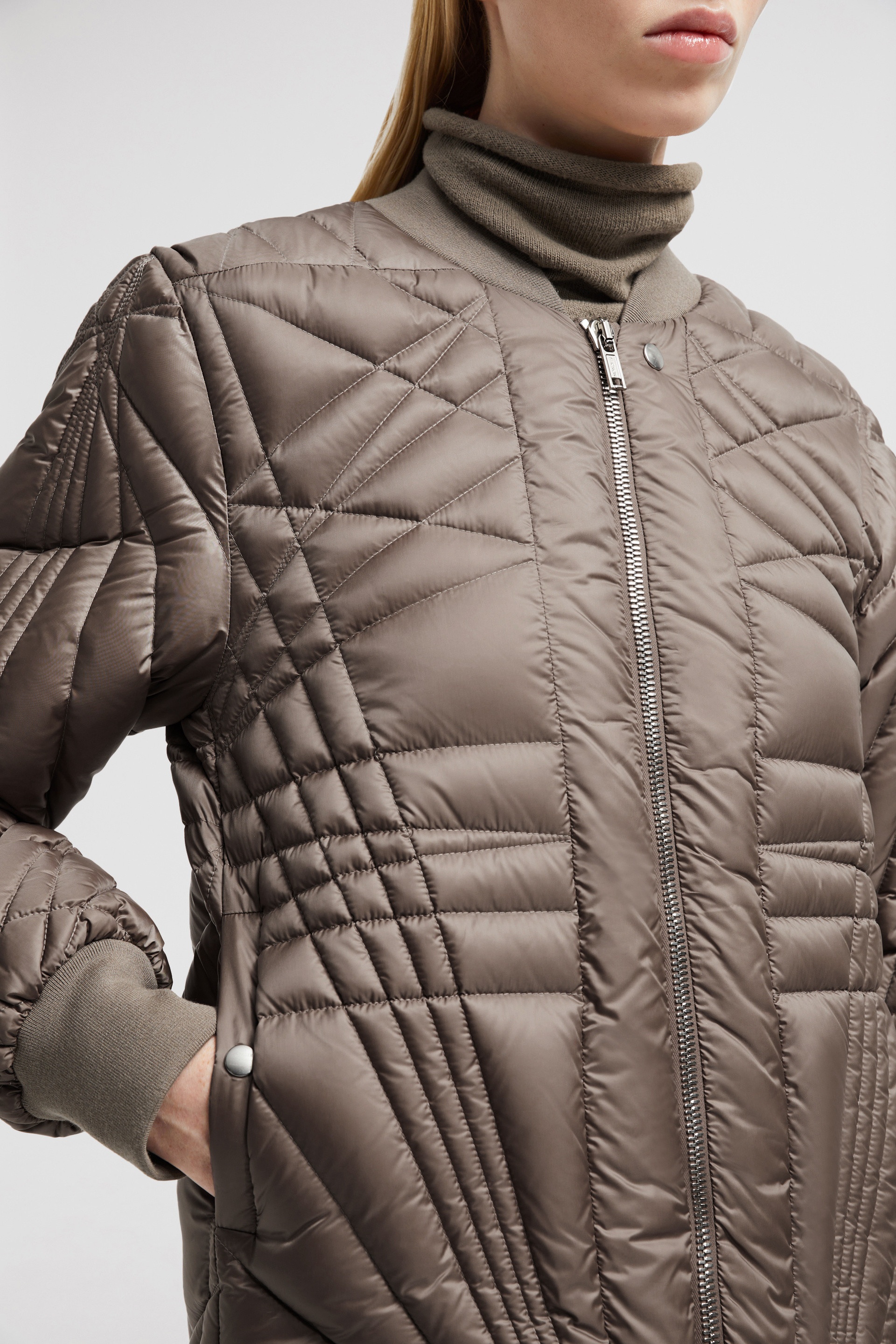 Moncler + Rick Owens Megapenta Flight Down Bomber Jacket - 6