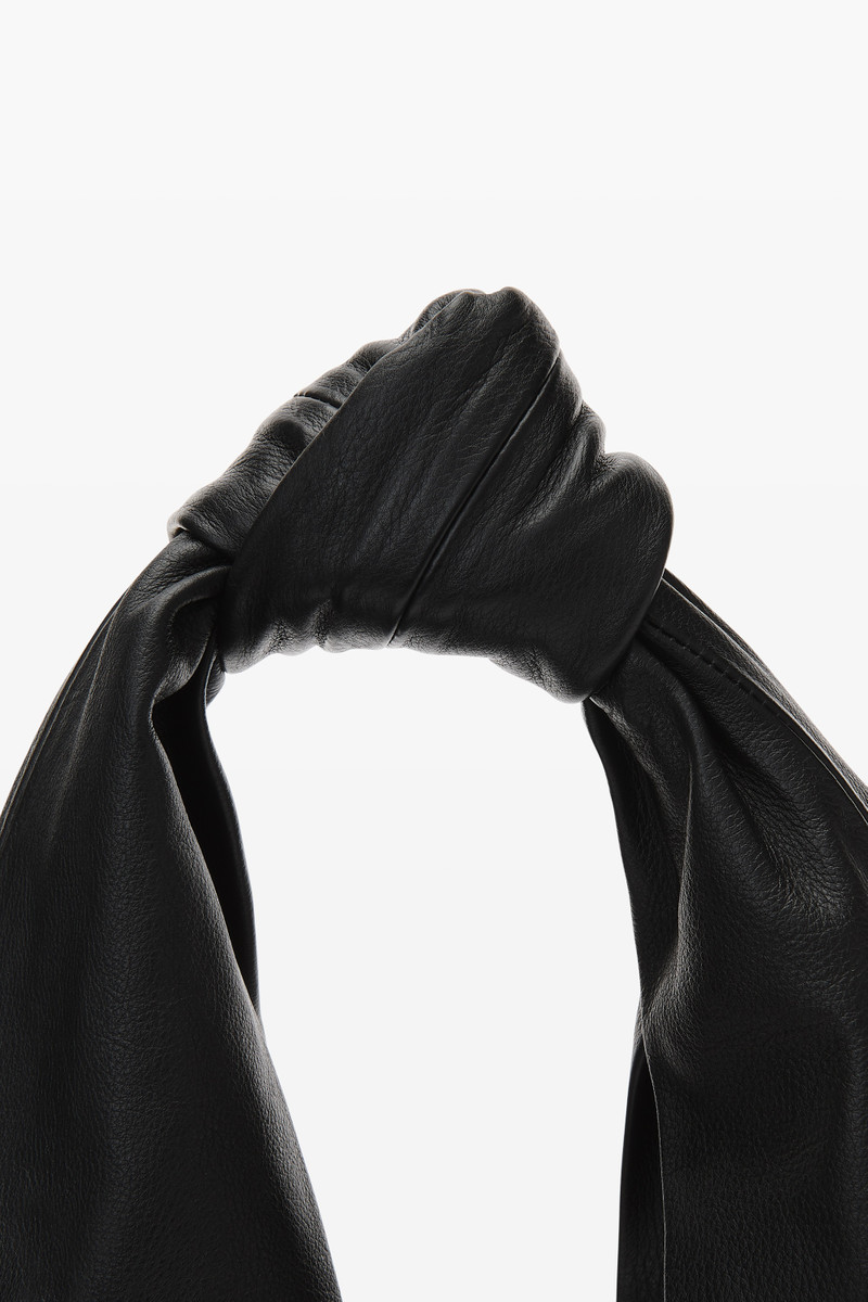 SMALL HOBO BAG IN MOTO LEATHER 5